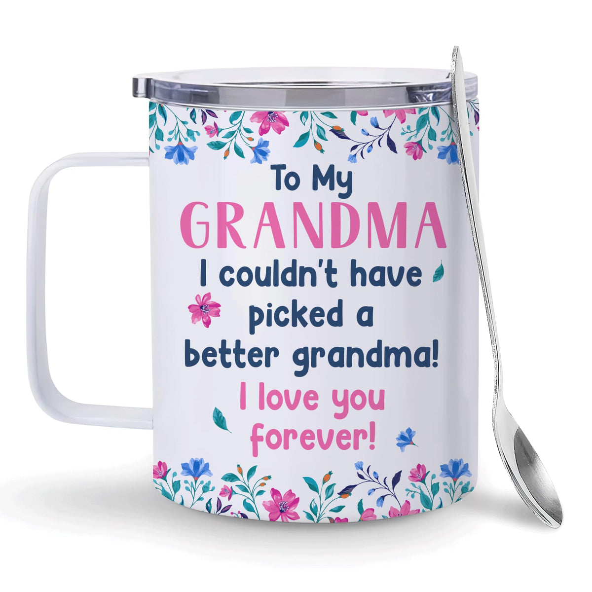 Hyturtle It's Too Peopley Outside Cat Mug With Lid & Spoon Gifts for Women