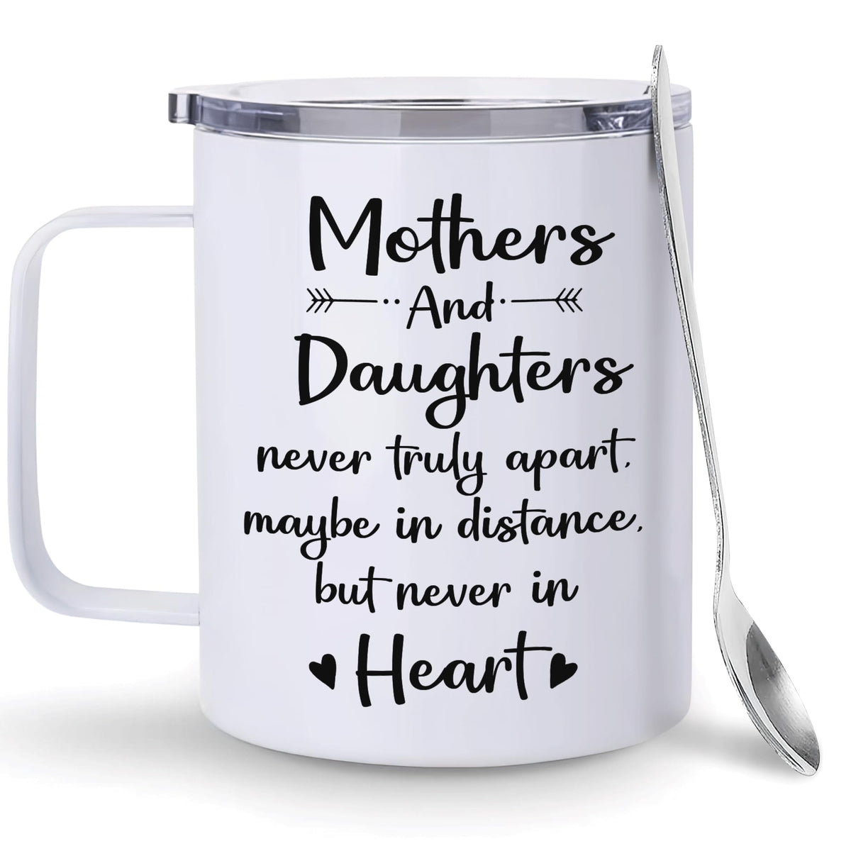 Hyturtle It's Too Peopley Outside Cat Mug With Lid & Spoon Gifts for Women