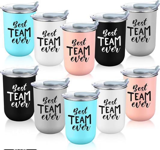 Reallnaive 10 Pcs Back to School Teacher Gifts Bulk, Team, Neutral