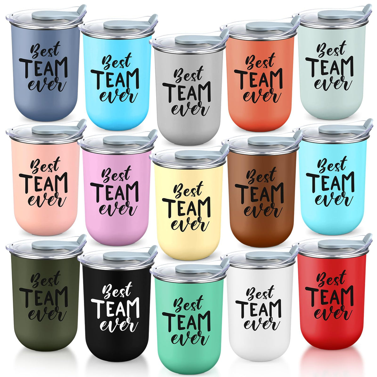 Reallnaive 10 Pcs Back to School Teacher Gifts Bulk, Team, Neutral