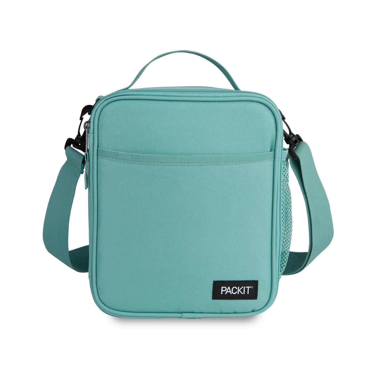 PackIt Freezable Crossbody Lunch Box, Sage