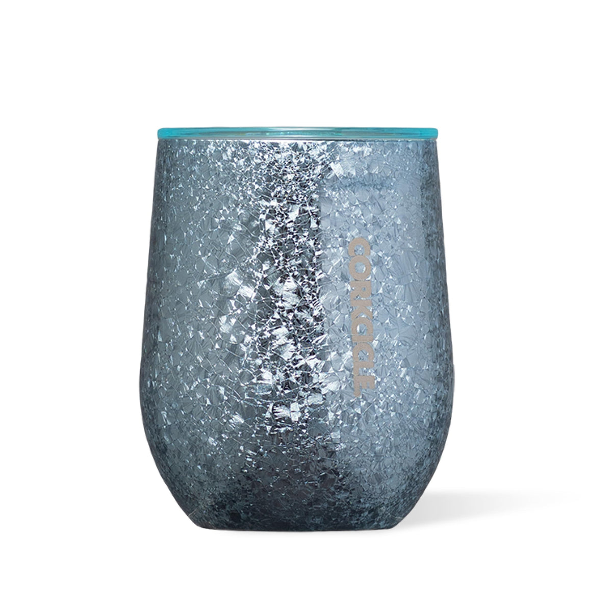 Corkcicle Stemless Wine Tumbler with Lid, 12oz, Gloss White