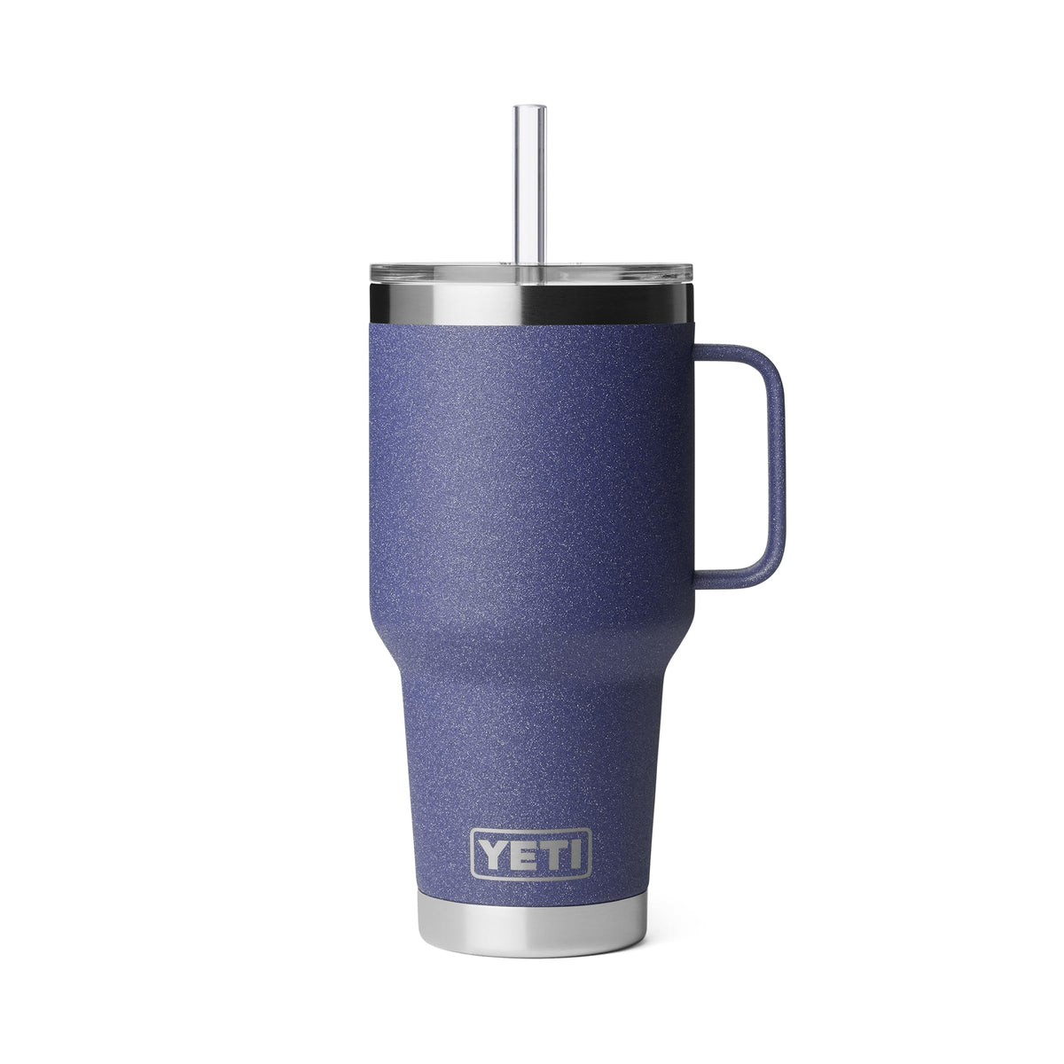 YETI Rambler 42 oz Tumbler with Handle and Straw Lid, Travel Mug Water Tumbler, Vacuum Insulated Cup with Handle, Stainless Steel, Seafoam