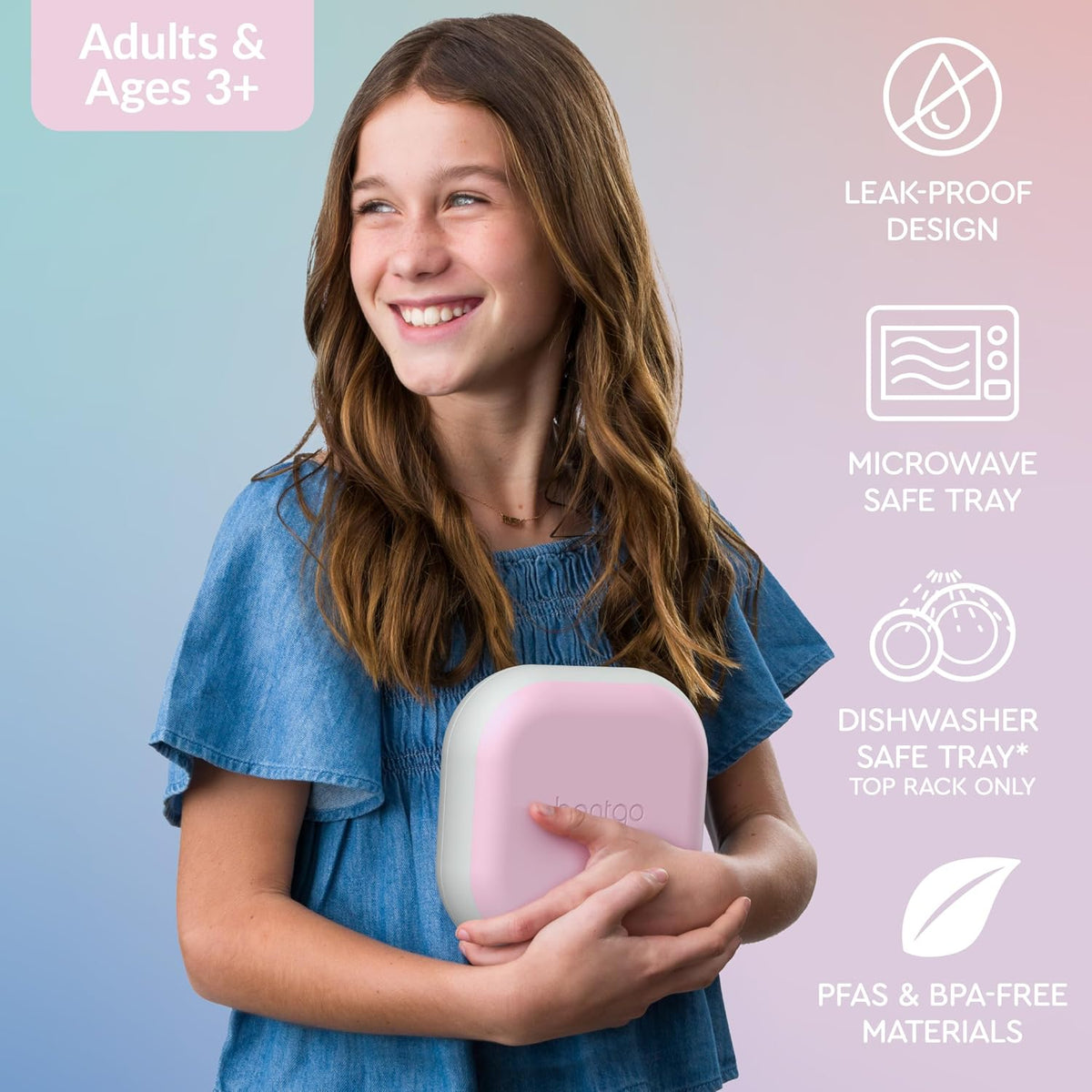 Bentgo Chill Mini Leak-Proof 3 or 4 Compartment Lunch Box