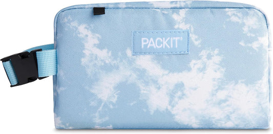 PackIt Freezable Snack Box, Blue Sky