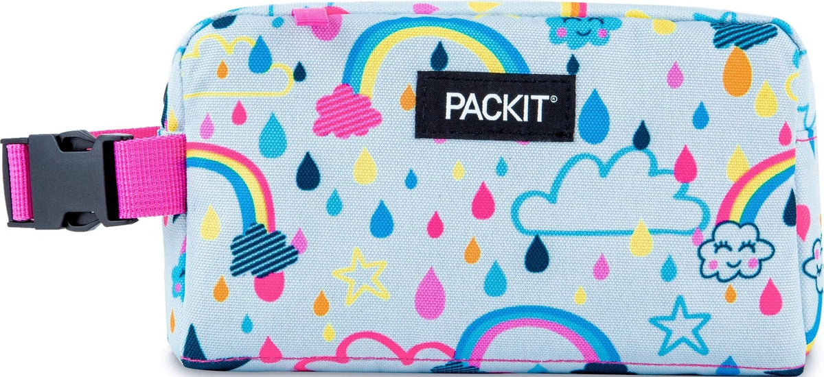 PackIt Freezable Snack Box, Blue Sky