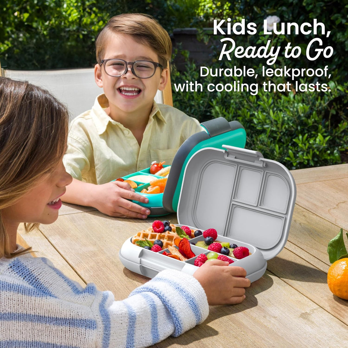 Bentgo Chill Kids 4-Compartment Bento Box Leakproof Lunch Box