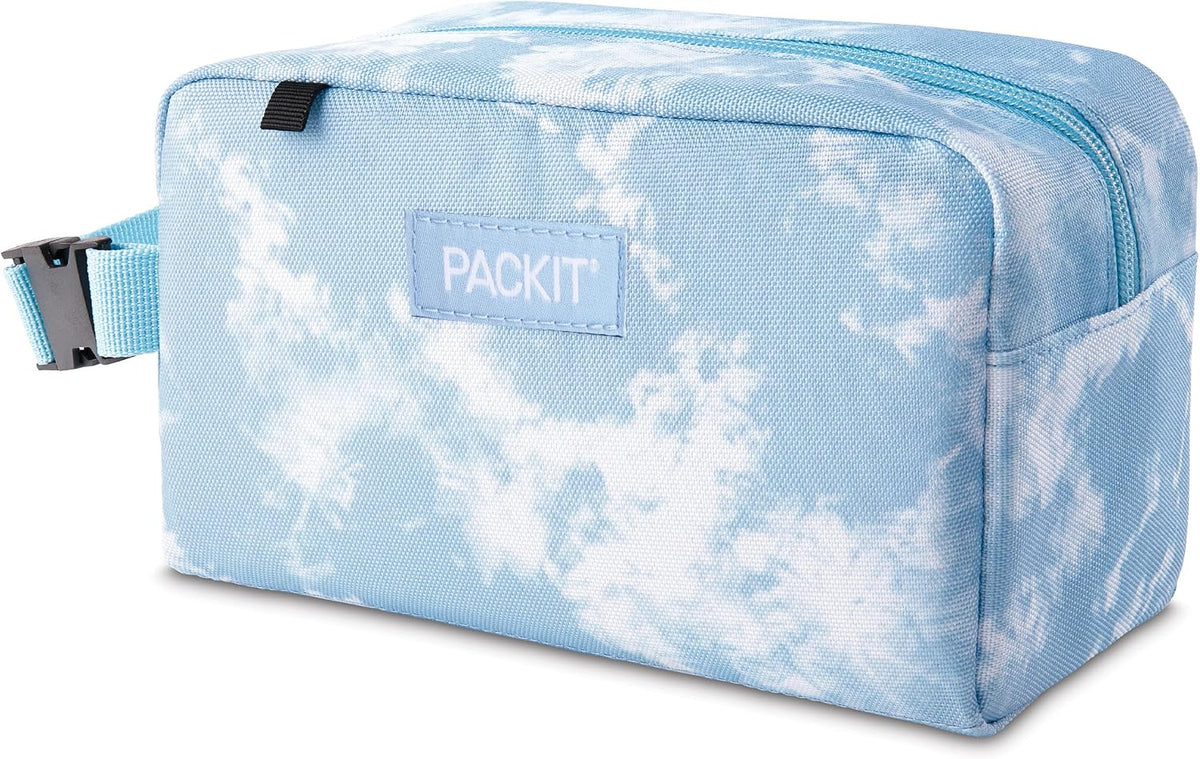 PackIt Freezable Snack Box, Blue Sky