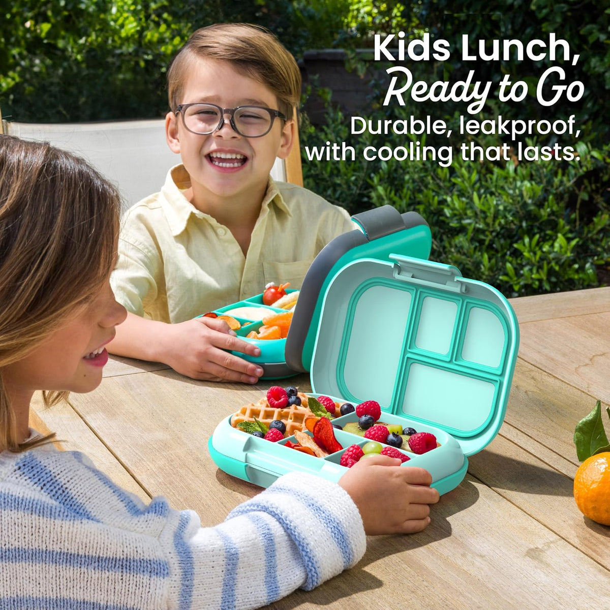 Bentgo Chill Kids 4-Compartment Bento Box Leakproof Lunch Box